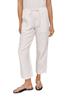 Bella Dahl Bella Dahl Drawstring Linen Ankle Barrel Pants