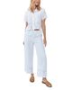 Bella Dahl Bella Dahl Embroidered Beach Crop Pants - 4