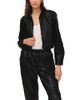 Bella Dahl Bella Dahl Faux Leather Cropped Bomber Jacket - 1