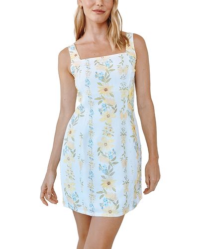 Bella Dahl Bella Dahl Fitted Smocked Back Mini Dress