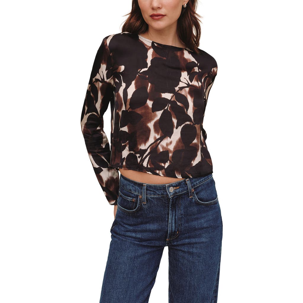 Bella Dahl Bella Dahl Floral Printed Long Sleeve Top