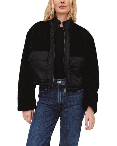 Bella Dahl Bella Dahl Funnel Neck Utility Sherpa Jacket