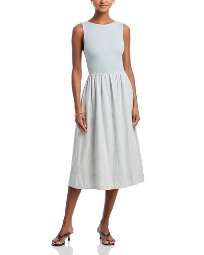 Bella Dahl Bella Dahl Mixed Media Midi Dress