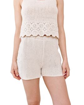Bella Dahl Bella Dahl Open Crochet Shorts