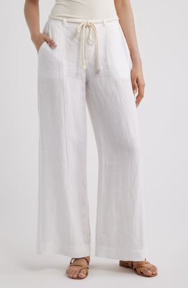 Bella Dahl Bella Dahl Pintuck Linen Pants