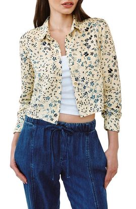 Bella Dahl Bella Dahl Print Crop Shirt