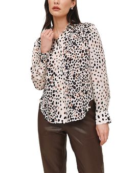 Bella Dahl Bella Dahl Printed Button Front Clean Shirt