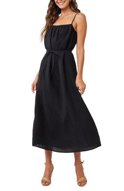 Bella Dahl Bella Dahl Shirred Bodice Linen Dress