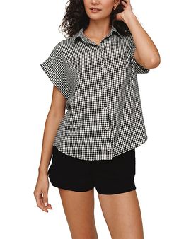 Bella Dahl Bella Dahl Short Roll Sleeve Shirt