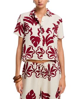 Bella Dahl Bella Dahl Short Sleeve Camp Shirt