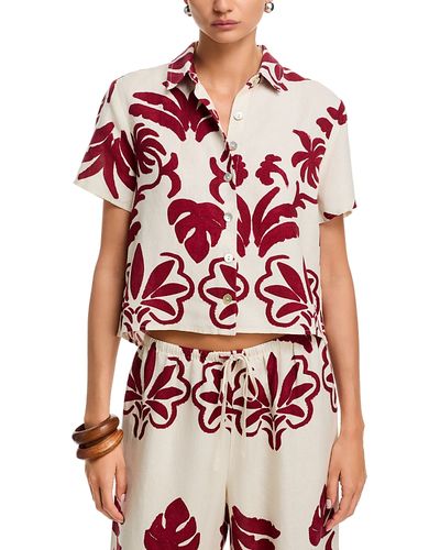 Bella Dahl Bella Dahl Short Sleeve Camp Shirt