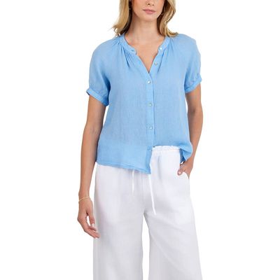 Bella Dahl Bella Dahl Short Sleeve Linen Shirt