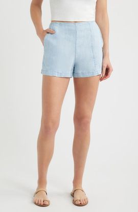 Bella Dahl Bella Dahl Smocked Back Seam Shorts