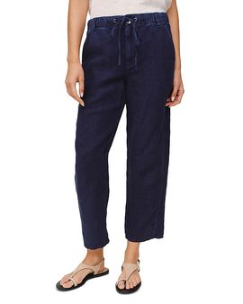Bella Dahl Bella Dahl Soft Linen Barrel Zip Front Pants