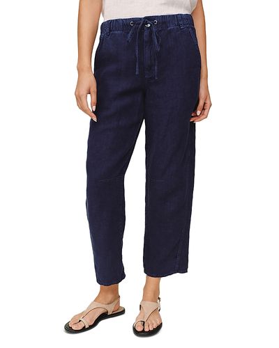Bella Dahl Bella Dahl Soft Linen Barrel Zip Front Pants