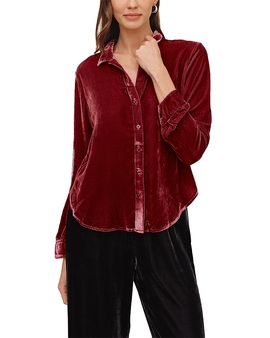Bella Dahl Bella Dahl Split Neck Button Blouse