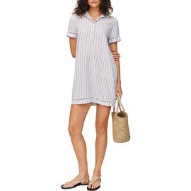 Bella Dahl Bella Dahl Stripe High/Low Shirtdress