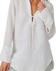 Bella Dahl Bella Dahl Tie Neck Linen Tunic Top - 1