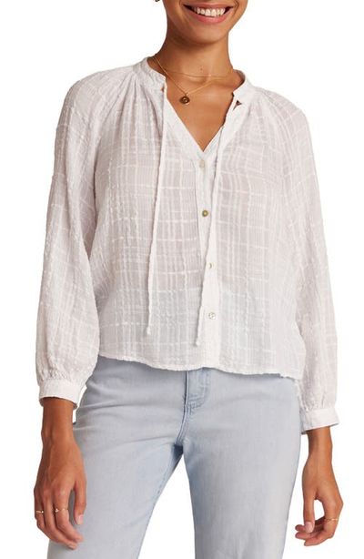 Bella Dahl Bella Dahl Tie Neck Raglan Sleeve Shirt