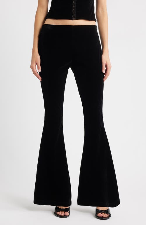 Bella Venice Bella Venice Abby Velveteen Flare Pants