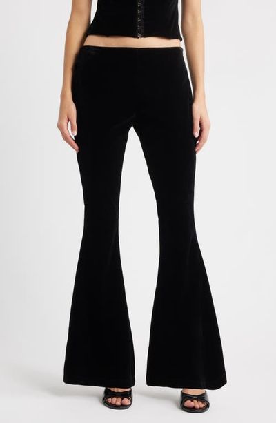 Bella Venice Bella Venice Abby Velveteen Flare Pants