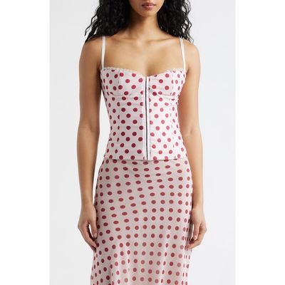 Bella Venice Bella Venice The Caroline Polka Dot Corset Top