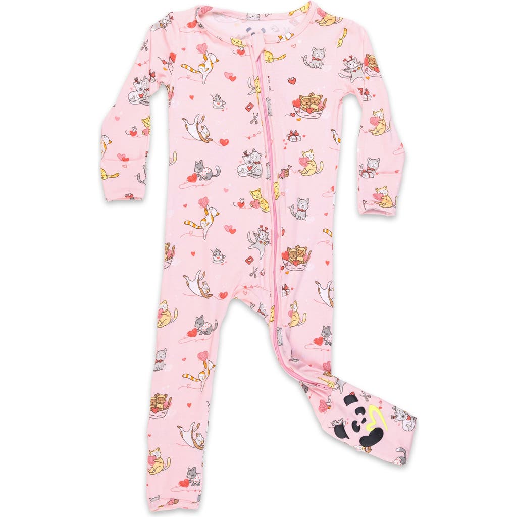 Bellabu Bear Bellabu Bear Baby Valentines Kittens Convertible Footie 