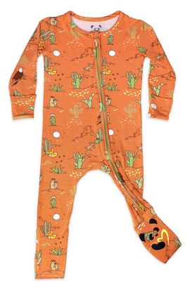 Bellabu Bear Bellabu Bear Kids' Desert Fitted One-Piece Convertible Pajamas