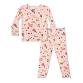 Bellabu Bear Bellabu Bear Kids' Friends You're My Lobster Set of 2 Piece Pajamas