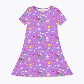 Bellabu Bear Bellabu Bear Kids' Gabby's Dollhouse Sweet Treats Short Sleeve Dress