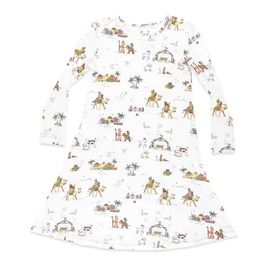 Bellabu Bear Bellabu Bear Kids' Yuletide Long Sleeve Dress 
