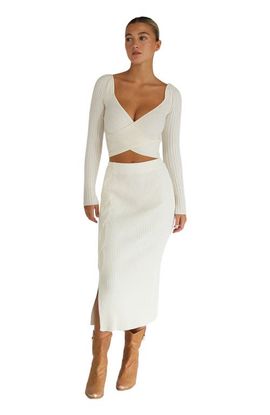 Belle & Bloom Belle & Bloom All My Life Knit Midi Skirt