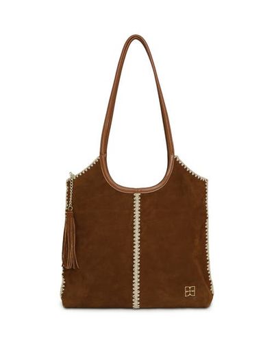 Belle & Bloom Belle & Bloom Back To Friends Suede Shopper