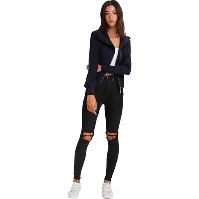 Belle & Bloom Belle & Bloom Brother's Zip Front Jumper