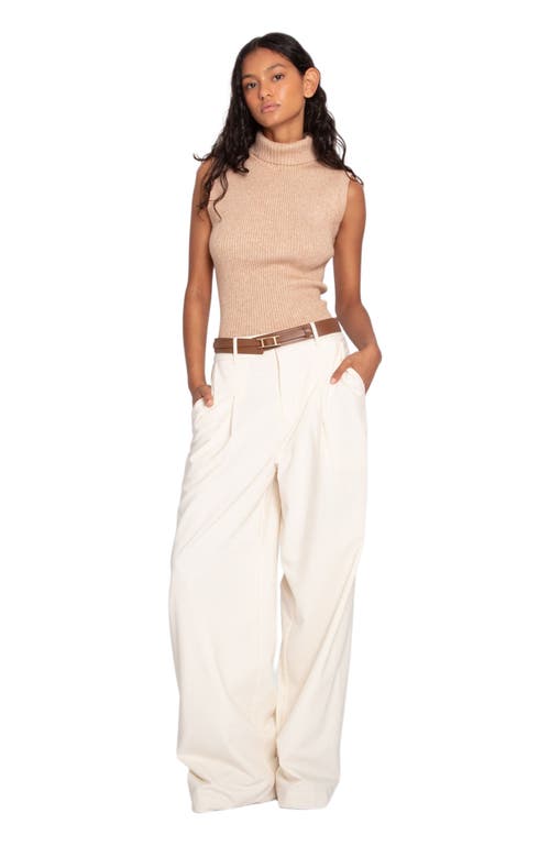 Belle & Bloom Belle & Bloom Equation Sleeveless Turtleneck Knit