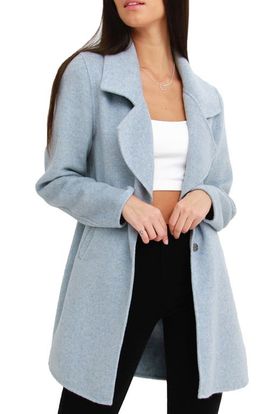 Belle & Bloom Belle & Bloom Ex-Boyfriend Oversize Wool Blend Coat