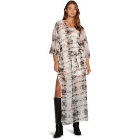 Belle & Bloom Belle & Bloom Heart On Fire Snake Print Kaftan