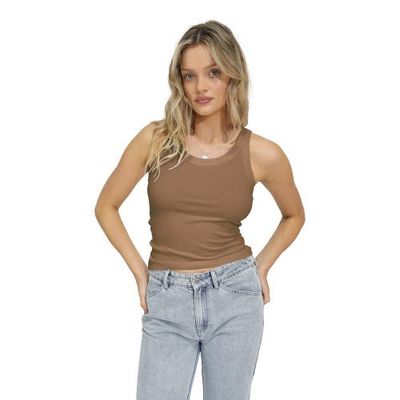 Belle & Bloom Belle & Bloom Last Time Ribbed Tank Top