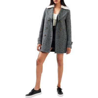 Belle & Bloom Belle & Bloom Liberty Collar Wool Blend Coat