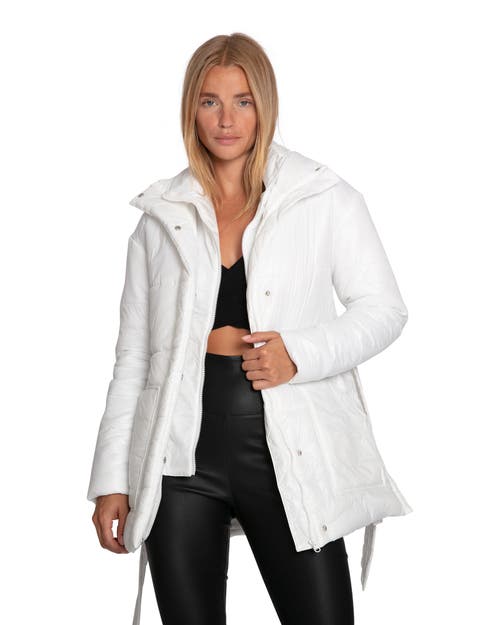 Belle & Bloom Belle & Bloom Moonrise Belted Puffer Jacket