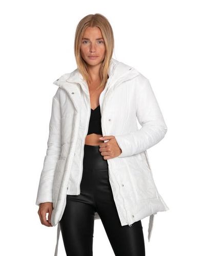 Belle & Bloom Belle & Bloom Moonrise Belted Puffer Jacket