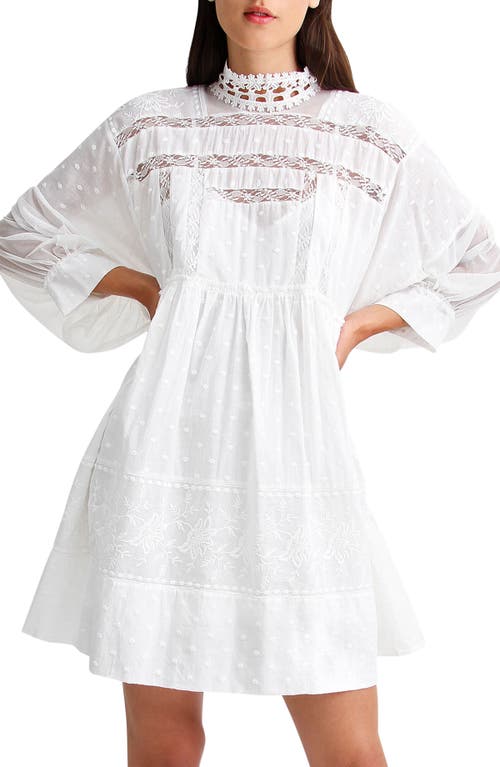 Belle & Bloom Belle & Bloom Unforgettable Oversized Lace Mini Dress
