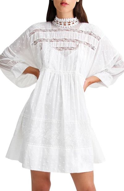 Belle & Bloom Belle & Bloom Unforgettable Oversized Lace Mini Dress