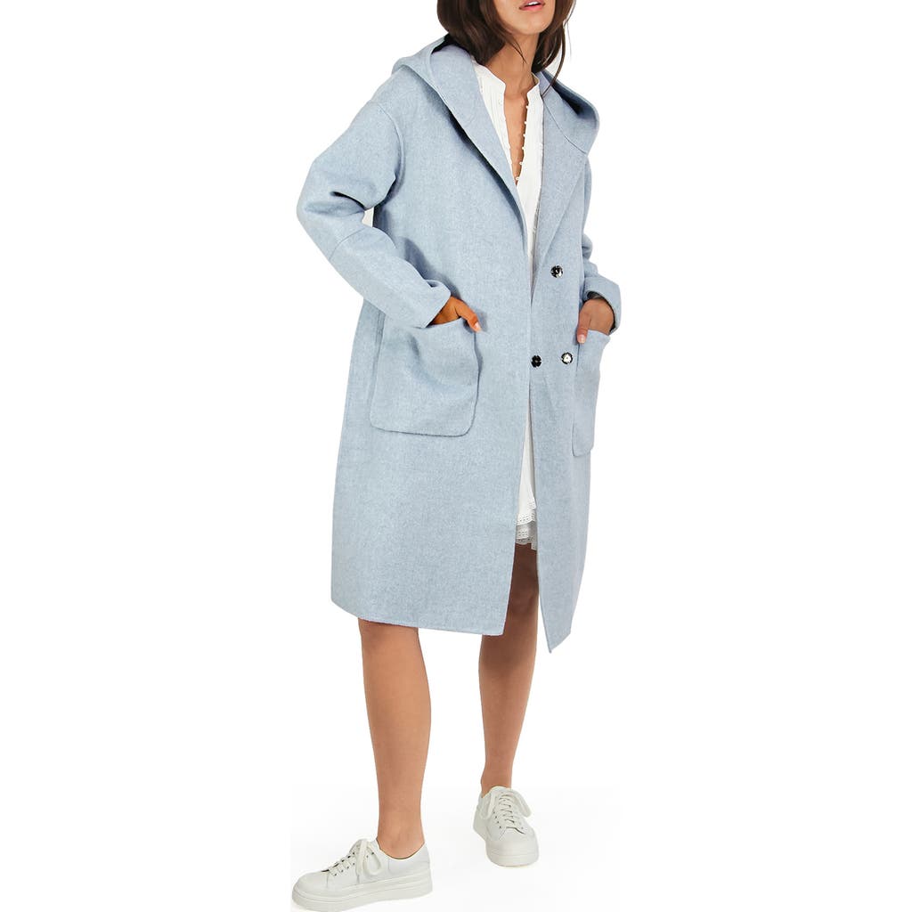 Belle & Bloom Belle & Bloom Walk This Way Wool Blend Coat