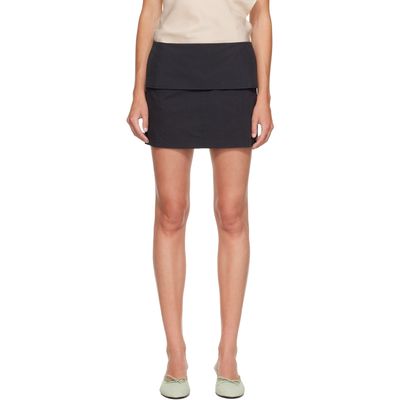 Belle Anna Belle Anna Black Helia Miniskirt