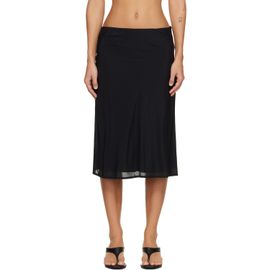 Belle Anna Belle Anna Black Lea Midi Skirt