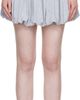 Belle Anna Belle Anna Gray Balloon Miniskirt - 1