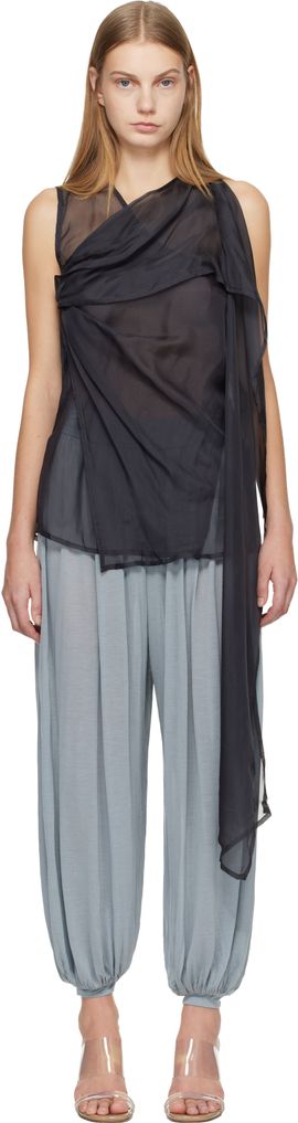 Belle Anna Belle Anna Navy Vale Top