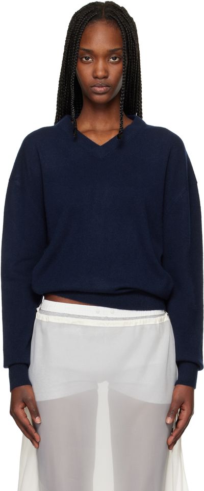 Belle Anna Belle Anna Navy Valley Sweater