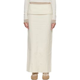 Belle Anna Belle Anna Off-White Helia Maxi Skirt
